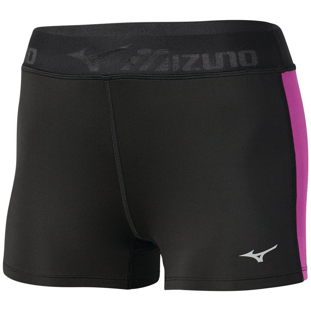 Mizuno Impulse Core Short Női Leggings Fekete UVZ280576